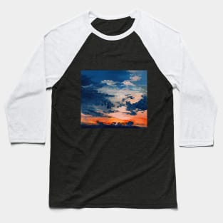 sunset abstract Baseball T-Shirt